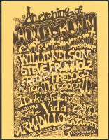 Scarce Willie Nelson Armadillo Handbill