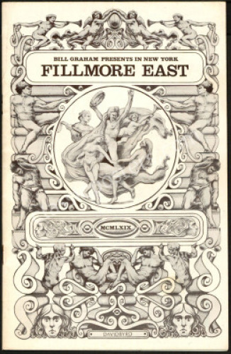 The Fillmore East The Who "Tommy" Program