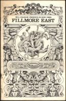 Scarce 1969 The Fillmore East Program