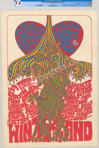 Beautiful AOR 2.194 Grateful Dead Love Conspiracy Poster