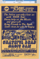Rare Certified AOR 3.92 Grateful Dead Bank Poster