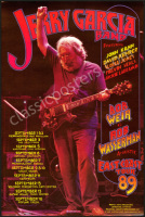 1989 Jerry Garcia Band Tour Poster