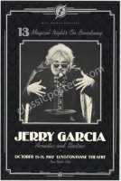 Popular 1987 Jerry Garcia Poster