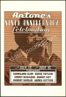 Antones Ninth Anniversary Celebration Poster