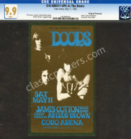Superb Certified The Doors Cobo Hall Postcard