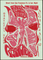 Scarce Grateful Dead Grande Ballroom Handbill