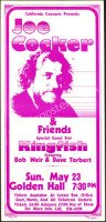 Scarce 1976 Bob Weir and Kingfish Poster