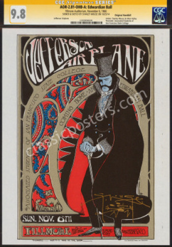 Pleasing Signed AOR 2.81 Edwardian Ball Handbill