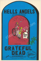 Scarce Grateful Dead Anderson Theater Poster