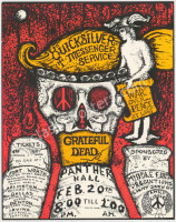 Superb AOR 4.161 Grateful Dead Panther Hall Poster