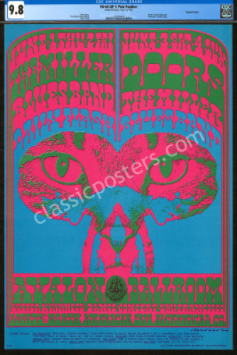 Mint Certified Original FD-64 The Doors Poster