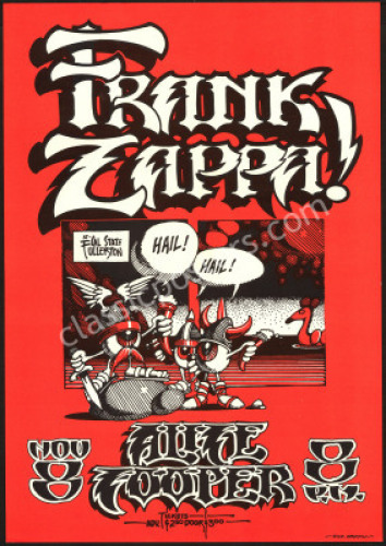 Popular AOR 4.124 Frank Zappa Poster