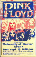 Killer 1972 Pink Floyd Denver Poster