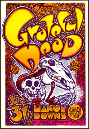 Popular AOR 4.159 Grateful Dead Poster