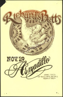 Elusive Richard Betts Armadillo Poster