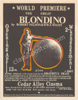 Scarce Grateful Dead The Great Blondino Poster