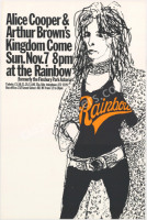 Alice Cooper Rainbow Ballroom Poster