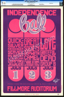 Signed and Certified BG-14 Grateful Dead Poster