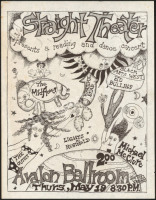 Charming AOR 2.15 Grateful Dead Handbill