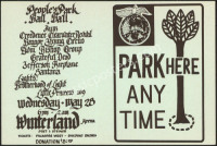 Interesting AOR 2.204 Peoples Park Bail Ball Handbill