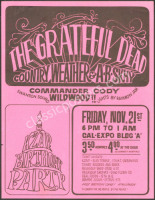 Scarce Grateful Dead Cal Expo Handbill