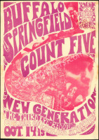 Rare Buffalo Springfield Redondo Beach Poster