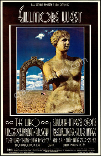 BG-178 The Who Poster by David Singer