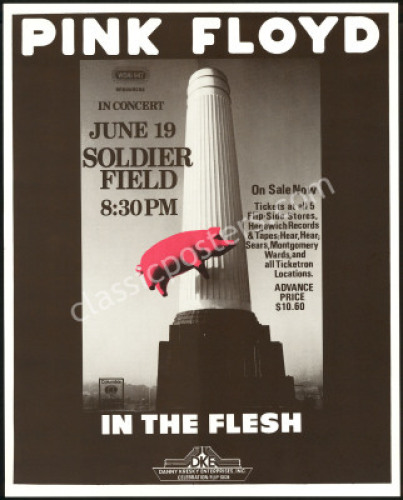 Popular Pink Floyd Soldiers Field Poster