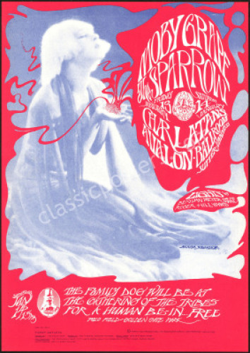 Original FD-43 Moby Grape Poster