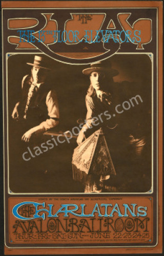 Nice Original FD-67 The Charlatans Poster