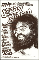 Scarce Jerry Garcia Armadillo Poster