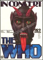 Rare Small-Size AOR 4.248 The Who Poster