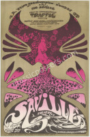 Awesome 1967 Traffic Saville Theater Poster