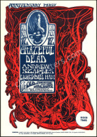 Scarce AOR 2.185 Grateful Dead Cheese Factory Poster