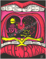 Scarce 1970 The Byrds Panther Hall Poster