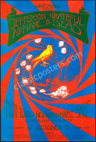 Popular Grateful Dead Jefferson Airplane Winterland Poster