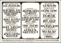 Popular Bill Graham Led Zeppelin Poster