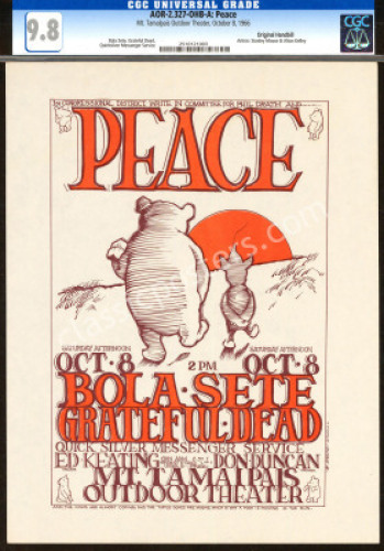 Finest Certified AOR 2.327 Peace Handbill