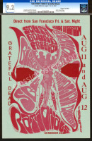 Certified Grande Ballroom Grateful Dead Handbill