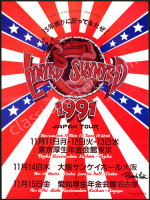 1991 Lynyrd Skynyrd Japanese Tour Poster