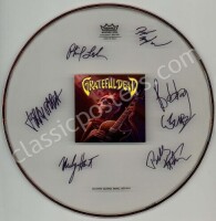 Grateful Dead Band Signed Drumhead