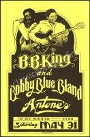 B.B. King and Bobby Blue Bland at Antone’s Poster