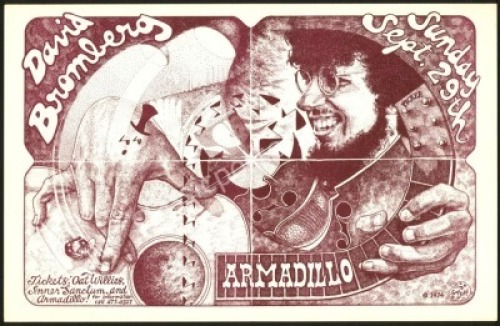 David Bromberg Armadillo Poster