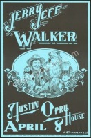 Jerry Jeff Walker at the Austin Opera Poster