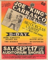 Joe “King” Carrasco and Doug Sahm Cardboard Austin Poster