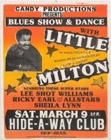 Little Milton Cardboard Poster from Austin