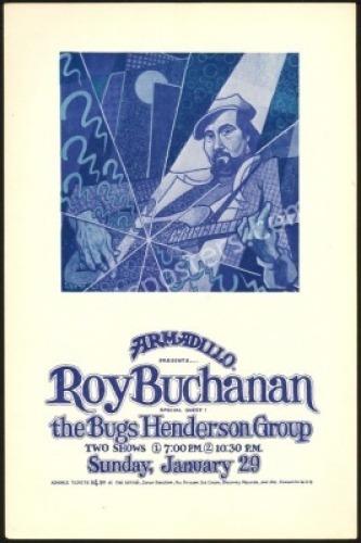 Roy Buchanan Armadillo Poster