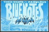 Very Nice Blue Notes Coconut Grove Handbill