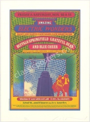 Mint and Signed Amazing Electric Wonders Serigraph