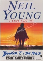 Attractive Neil Young Koln Germany Poster
